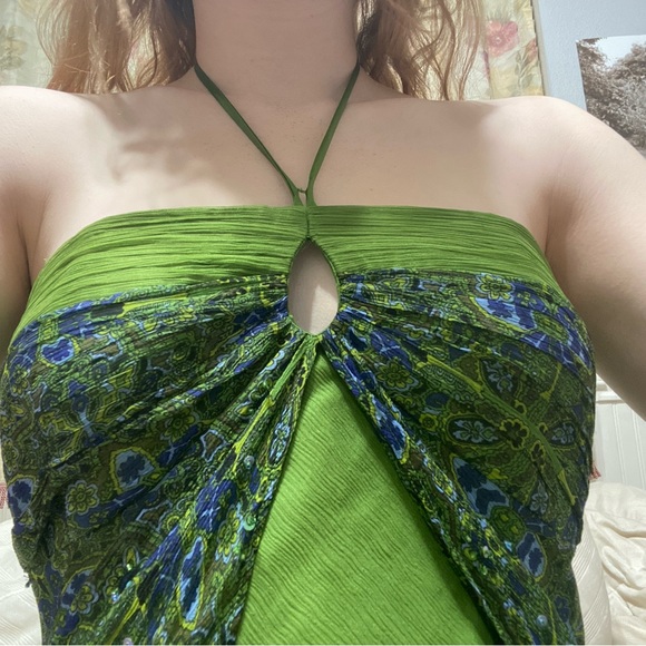 unique y2k silk gown/prom dress - Picture 6 of 6